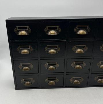 Armoire dapothicaire - Kast - 16 regelingen - Hout, beschikbaar voor biedingen