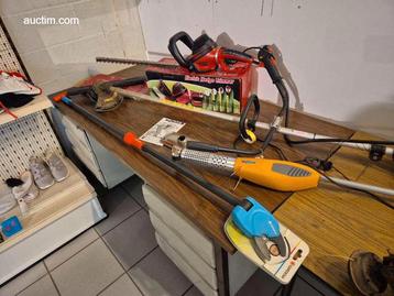 stuks divers tuinmachines (6x) beschikbaar voor biedingen