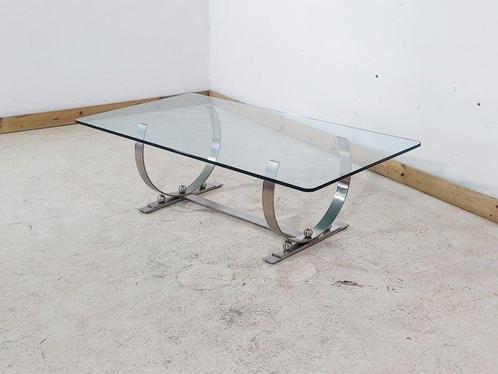Centre de table - Acier, Verre, Huis en Inrichting, Overige Huis en Inrichting