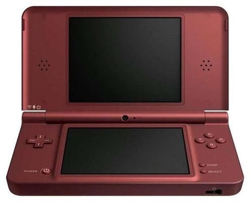 Nintendo DSi XL Wijnrood (Nette Staat & Krasvrije Schermen), Games en Spelcomputers, Spelcomputers | Nintendo DS, Zo goed als nieuw