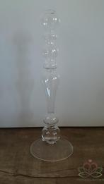 Glas Vaas Kandelaar 30 cm. Glas Vaas Kandelaar 30 cm., Hobby en Vrije tijd, Nieuw