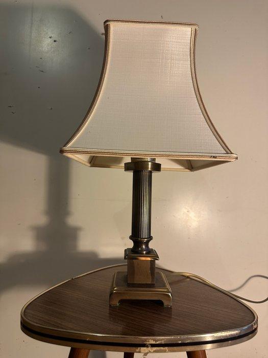 HERDA Amsterdam - Tafellamp - T-960 - Messing, Textiel, Antiek en Kunst, Antiek | Verlichting
