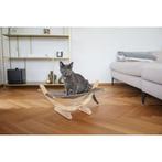 Hangmat siesta 2.0, bruin met houten onderstel, 61x37x29cm -, Nieuw