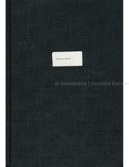 AUSTIN CHAMP (THE CHAMP ENIGMA), Boeken, Auto's | Boeken, Ophalen of Verzenden