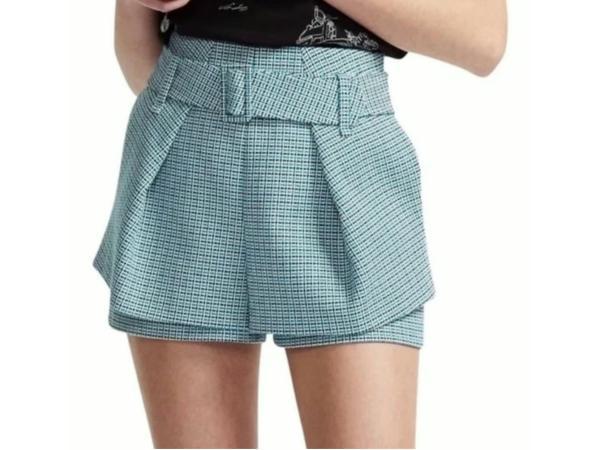 Veiling - Maje korte broek tweed maat 36 ruitjes, Kleding | Dames, Broeken en Pantalons, Nieuw