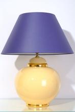 KOSTKA - Chique Grote Porseleinen Tafellamp - Jaren 80/90 -