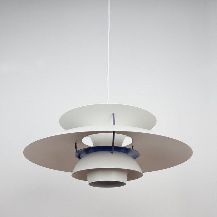 Poul Henningsen - Plafondlamp - PH5 - Aluminium, Antiek en Kunst, Antiek | Verlichting