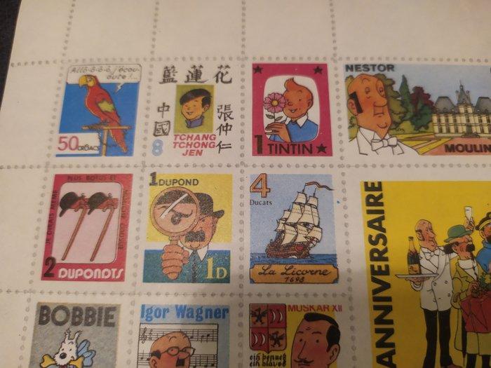 België 1979 - Postzegels Tintin Kuifje, Timbres & Monnaies, Timbres | Europe | Belgique