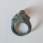 Oud-Khmer Brons Ganesha Ring - 33 mm (Zonder Minimumprijs)