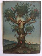 Antique Ex-voto - regard vert - 1800-1850, 1850-1900, Antiek en Kunst