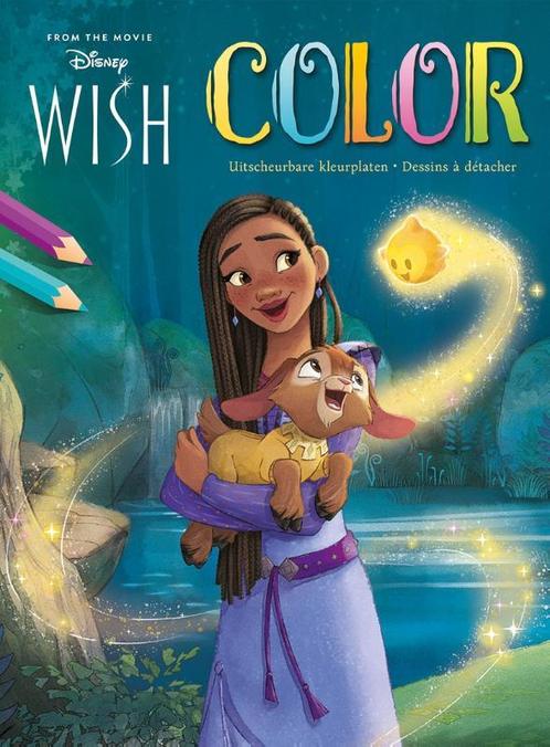 Disney Color Wish kleurblok / Disney Color Wish bloc de, Livres, Livres Autre, Envoi