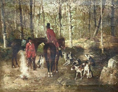 Henry Thomas Alken (XIX), D’après - In Conversation, Antiek en Kunst, Kunst | Schilderijen | Klassiek