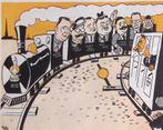 Op n zijspoor achtergelaten..... (lijst optie, Lithos), Antiek en Kunst, Verzenden