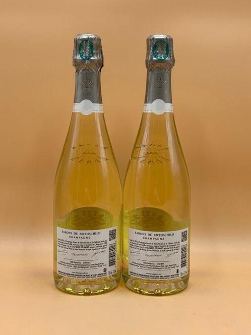 Barons de Rothschild - Reims Blanc de Blancs, Extra Brut - 2, Verzamelen, Wijnen