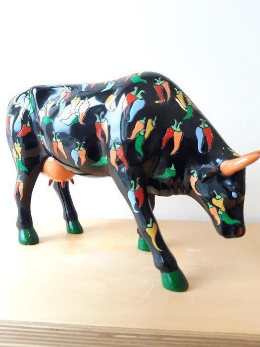 CowParade - Beeldje - Peppers - Keramiek, Antiek en Kunst, Curiosa en Brocante