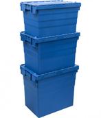 Distributiebak 600x400x365 mm Nestbaar Stapelbaar Blauw, Doe-het-zelf en Bouw, Kratten en Dozen, Ophalen of Verzenden, Nieuw