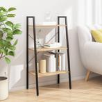 vidaXL Opbergmeubel met 3 lagen 56x35x108 cm lichtbruin en, Huis en Inrichting, Verzenden, Nieuw