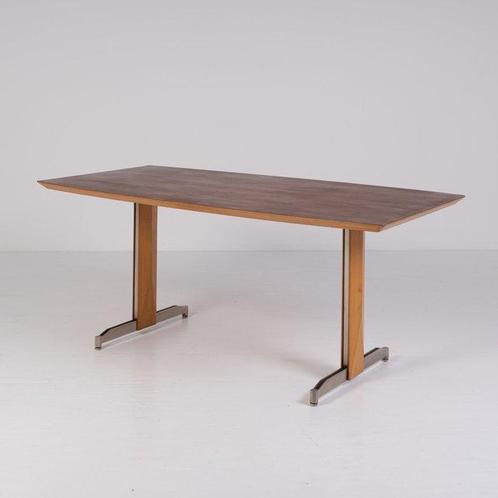 Galleria Mobili DArte Cantù - Tafel - Esdoorn, Walnoot, Antiek en Kunst, Kunst | Designobjecten