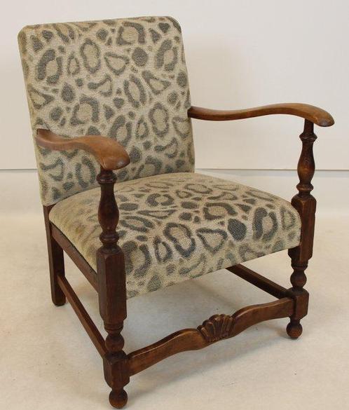 Fauteuil - Hout, Antiek en Kunst, Curiosa en Brocante