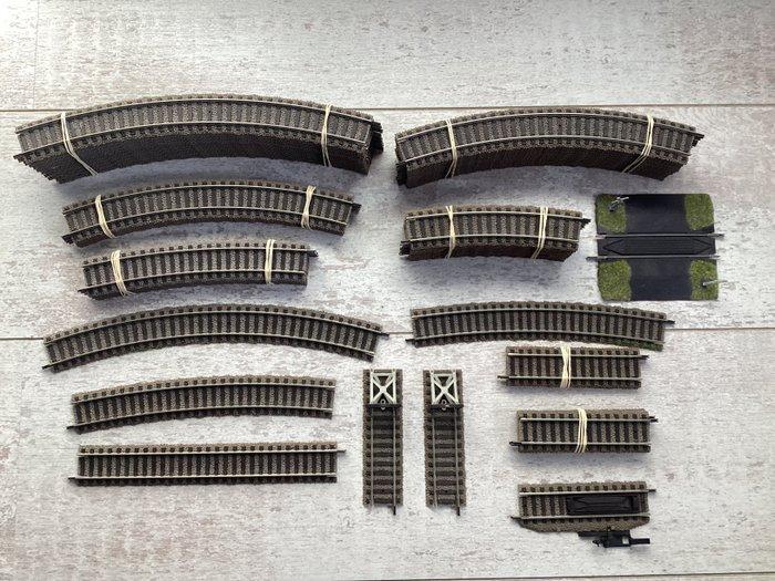 Fleischmann H0 - 6100-serie - Modeltreinsporen (49) - Partij, Hobby & Loisirs créatifs, Trains miniatures | HO