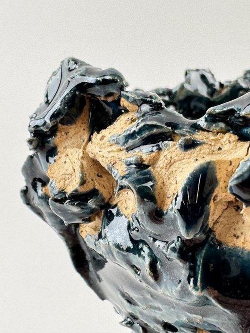 Récipient - Grès - 2025 - Floraison de marée, Antiek en Kunst, Kunst | Designobjecten