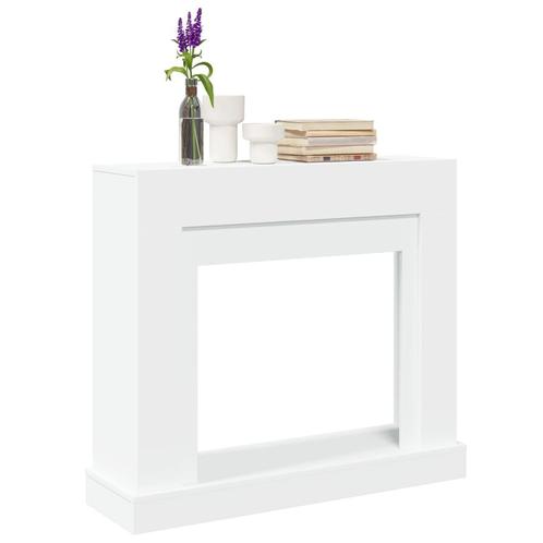 vidaXL Haardombouw 100x30x87,5 cm bewerkt hout wit, Huis en Inrichting, Kachels, Nieuw, Verzenden