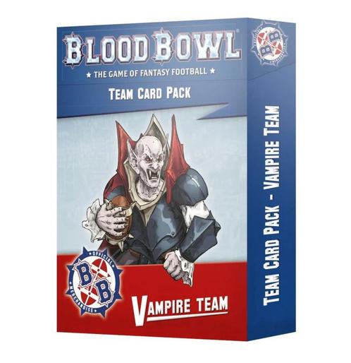 Warhammer Blood Bowl Vampire Team Card Pack (Warhammer, Hobby & Loisirs créatifs, Wargaming, Enlèvement ou Envoi