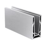 Glazen balustrade vloermontage 1.0kN-5000 mm-Aluminium, Verzenden, Nieuw