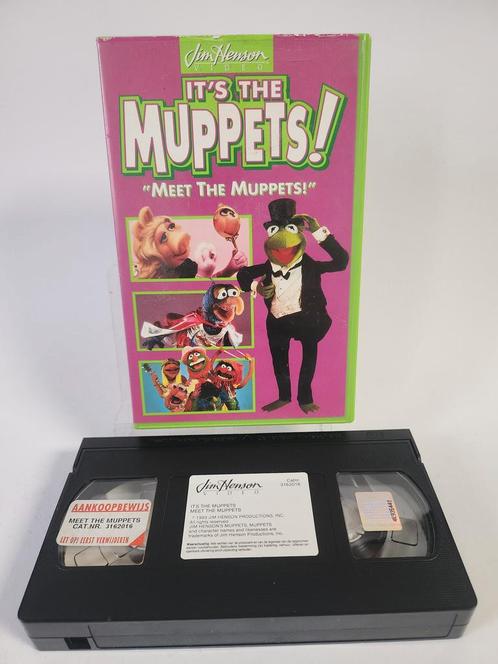 Its the Muppets: Meet the Muppets VHS Kids, Cd's en Dvd's, VHS | Kinderen en Jeugd, Zo goed als nieuw, Ophalen of Verzenden