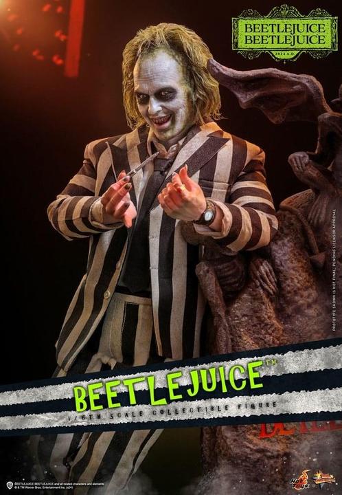 Beetlejuice Beetlejuice Action Figure 1/6 Beetlejuice 30 cm, Verzamelen, Film en Tv, Ophalen of Verzenden