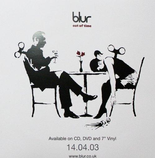 Banksy - Banksy advertising off set prints for Blur - 2003, Antiek en Kunst, Kunst | Schilderijen | Modern