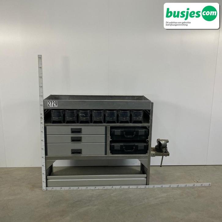 Aluca bedrijfswageninrichting 1500x420x1075mm (2729), Auto-onderdelen, Overige Auto-onderdelen, Gebruikt, Verzenden
