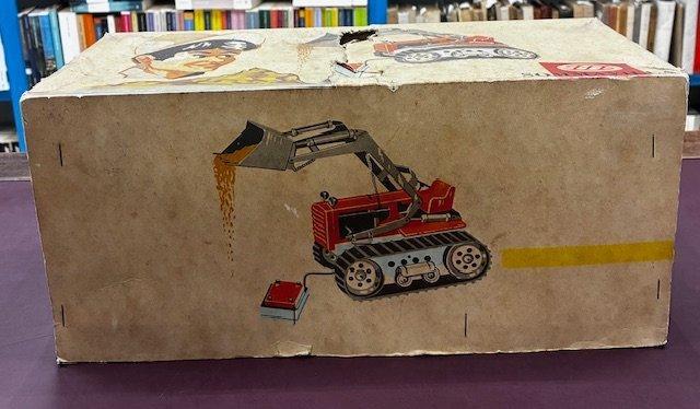 SOMMAVILLA - Jouet en étain - Escavatore cingolato -, Antiquités & Art, Antiquités | Jouets