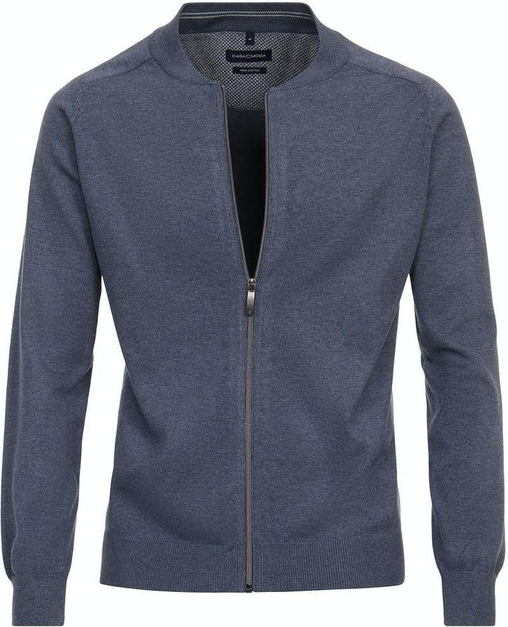 Casa Moda Vest Zip Blauw maat Maat 48/50 (M) Heren, Kleding | Heren, Truien en Vesten, Blauw, Nieuw, Maat 48/50 (M), Verzenden