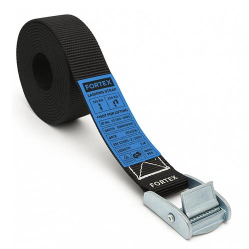FORTEX spanband met gesp – 25 mm breed - 125/250daN - 1, Muziek en Instrumenten, Licht en Laser, Verzenden
