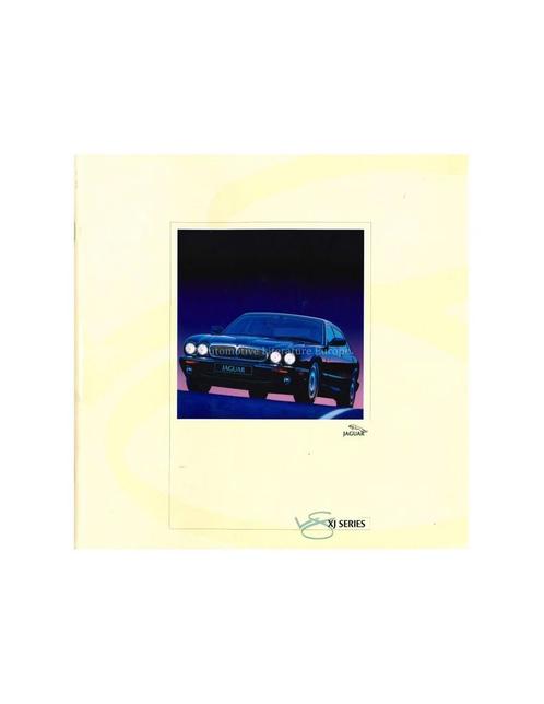 1998 JAGUAR XJ V8 BROCHURE ENGELS, Boeken, Auto's | Folders en Tijdschriften