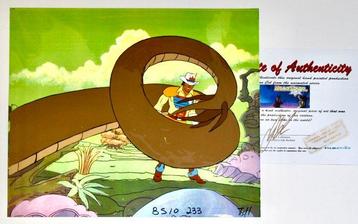 BRAVESTARR  Originele animatieproductiecel - and COA - beschikbaar voor biedingen