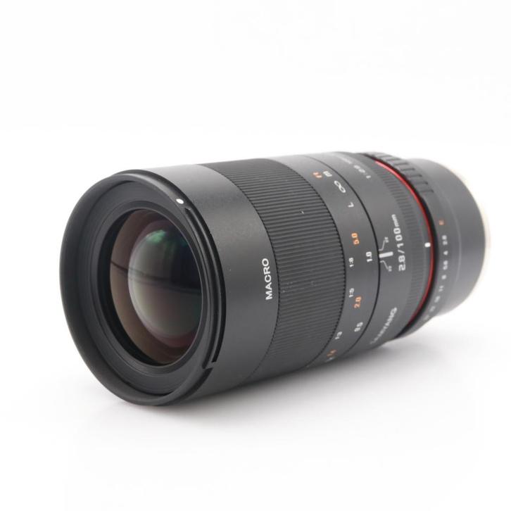 Samyang 100mm F/2.8 ED UMC Macro Sony E-mount | Tweedehands, Audio, Tv en Foto, Foto | Lenzen en Objectieven, Zo goed als nieuw