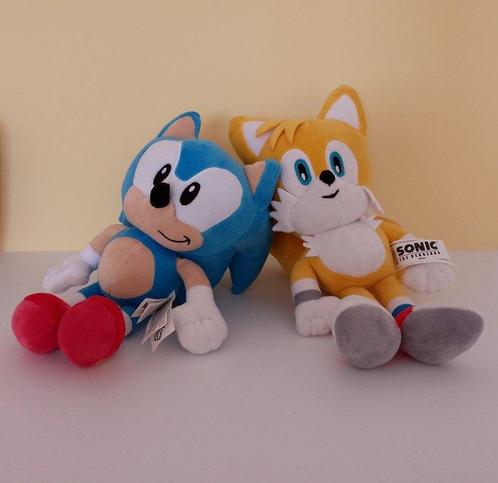 SEGA - Pluche speelgoed Sonic & Tails - 2000-2010 - Verenigd, Games en Spelcomputers, Spelcomputers | Overige Accessoires