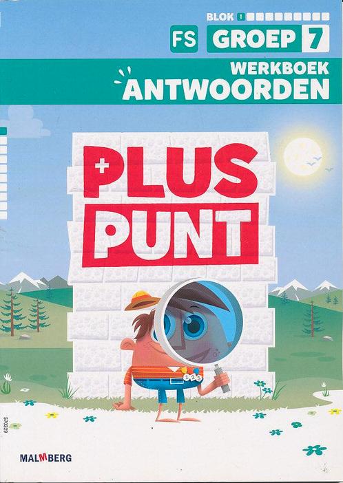 Pluspunt versie 4 Antwoorden werkboek blok 1 groep 7 FS, Livres, Livres scolaires, Envoi