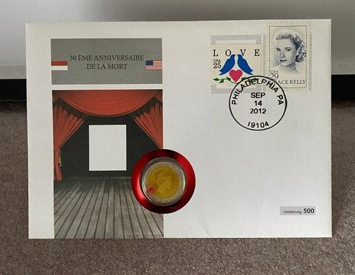 Monaco. Probe Token 2012 Grace Kelly - Numisbrief (Sans, Postzegels en Munten, Munten | Europa | Euromunten