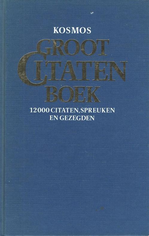 GROTE CITATENBOEK 9789021513911 Bart de Graaff, Boeken, Woordenboeken, Gelezen, Verzenden