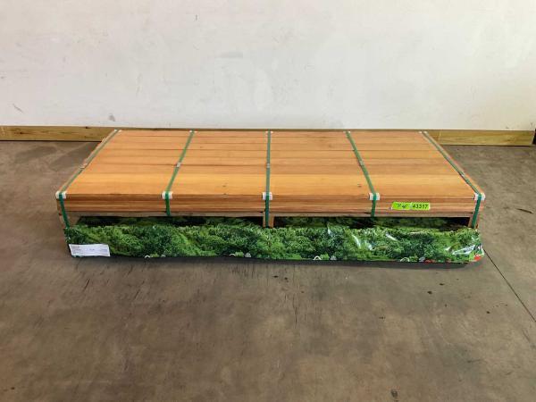 Veiling - 40x Elephant vlonderplank hardhout semi-ribbel 215, Doe-het-zelf en Bouw, Hout en Planken, Nieuw
