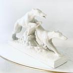 St. Radegonde - Charles Lemanceau - sculptuur, Course de