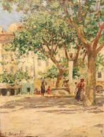 Gabriel Amoretti (1861-1947) - Dorp in de Provence