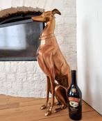 sculptuur, A  Whippet - Greyhound - 70 cm - Aluminium