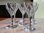 Val Saint Lambert - Verre à vin (7) - Nestor - Cristal, Antiek en Kunst