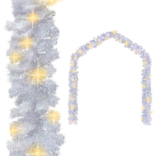 vidaXL Kerstslinger met LED-lampjes 10 m wit, Diversen, Kerst, Nieuw, Verzenden