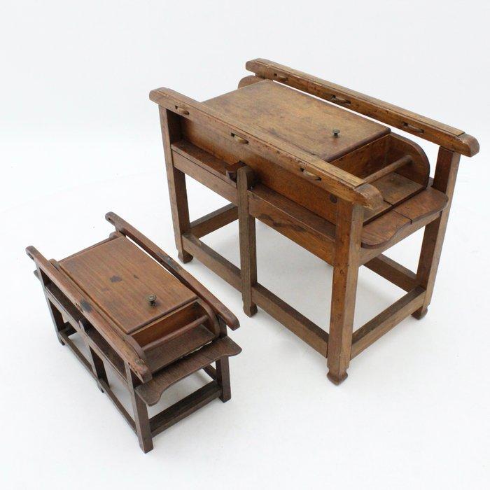 Bing ? Gotschalk ? Hacker ? - Poppenhuis Mangel voor wasgoed, Antiek en Kunst, Antiek | Speelgoed