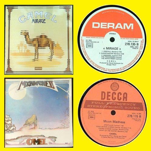 Camel - 1. Mirage (1974) 2. Moonmadness (1976) - Différents, Cd's en Dvd's, Vinyl Singles